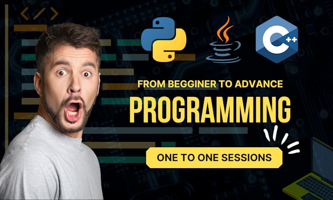 Bestseller - teach python, java, c, cpp from beginner to advance