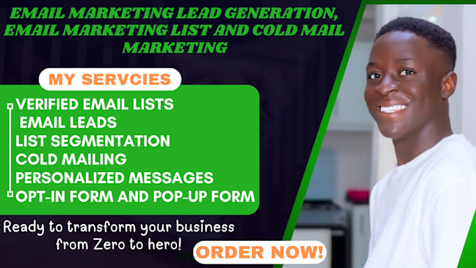 Bestseller - do email marketing lead generation, email marketing list and cold mail marketing