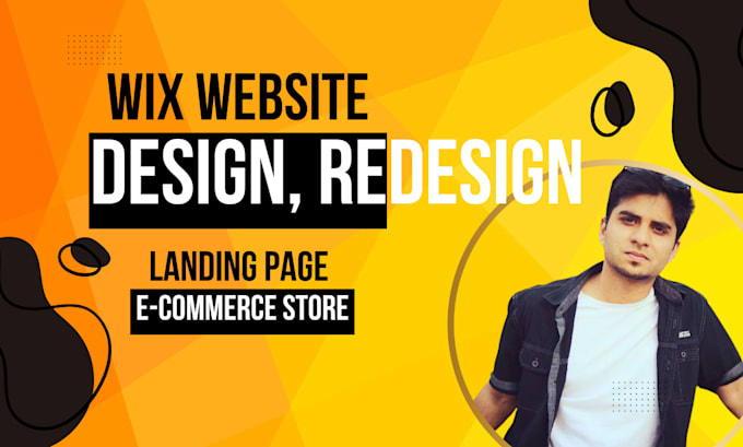 Gig Preview - Design wix website, redesign, landing page, ecommerce store