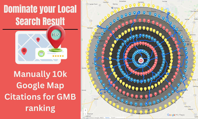 Gig Preview - Create 10,000 google maps citations for increase gmb ranking