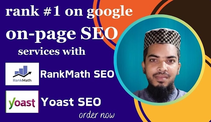 Gig Preview - Do on page SEO optimization using rankmath or yoast plugin