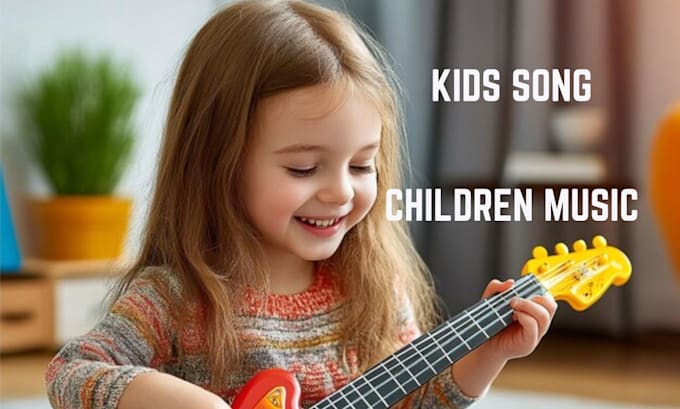 Gig Preview - Write lyrics, produce melody kid song, nursery rhymes children school song