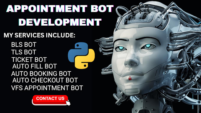 Bestseller - develop vfs appointment bot, visa booking bot, bls bot