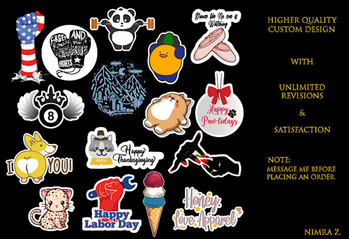 Bestseller - design custom stickers, pins, magnets and badges