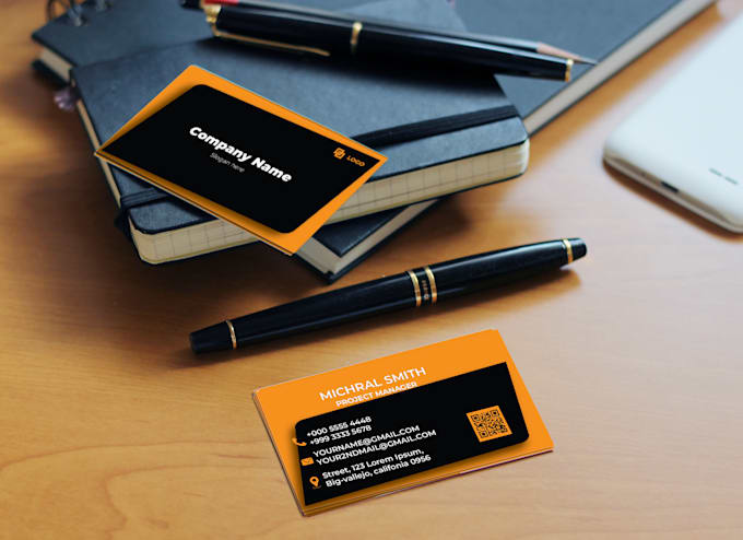 Gig Preview - Do modern, luxury, minimalist business card and logo design within 24 hours