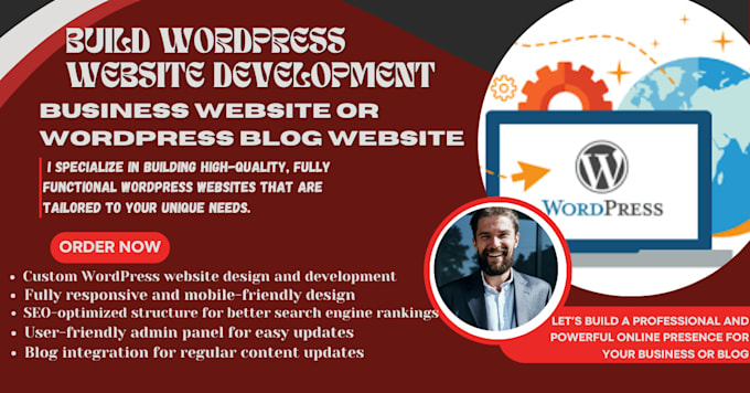 Bestseller - build wordpress website development, business website or wordpress blog website