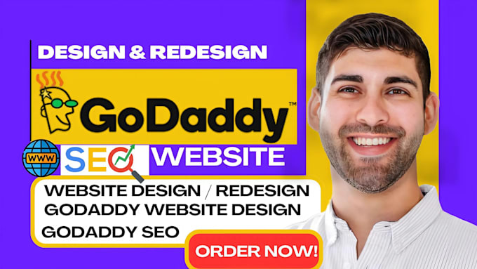 Bestseller - godaddy godaddy website redesign godaddy design godaddy seo website development