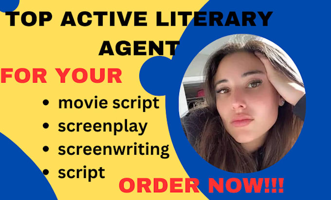 Gig Preview - Write query letter synopsis find literary agents for movie script screenwriting