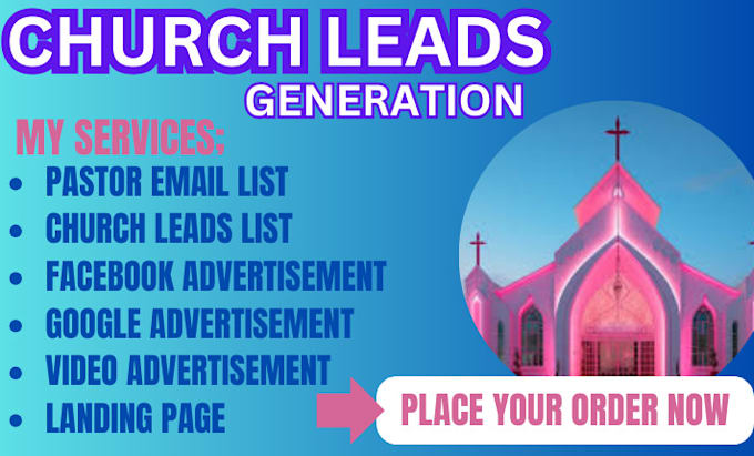 Gig Preview - Church leads, church lead list, church lead sheet, facebook, video, google ads