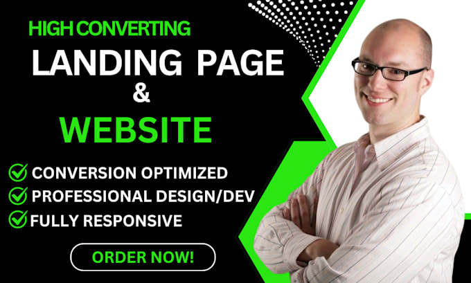 Gig Preview - Create and design converting landing page, sales page or sales funnel elementor