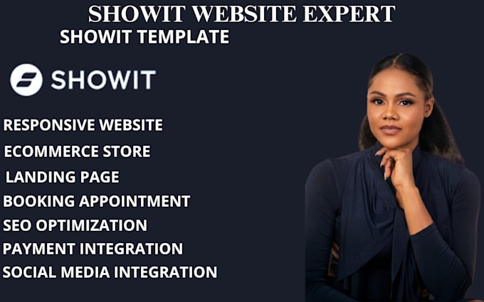 Gig Preview - Design, redesign customize showit website, tilda, showit template, pixieset