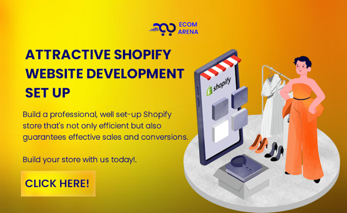 Gig Preview - Shopify website shopify website development shopify SEO integration