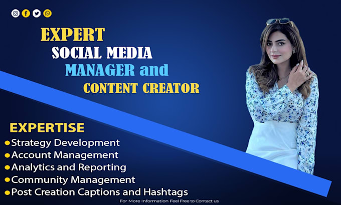 Bestseller - social media marketing manager and content creator