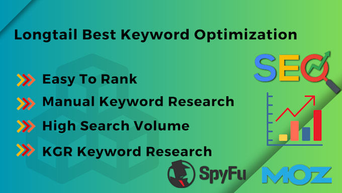 Gig Preview - Longtail best keyword optimization and SEO ranking