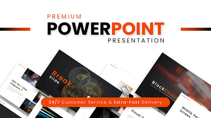 Gig Preview - Design branded powerpoint presentation for sales, marketing, business and crypto