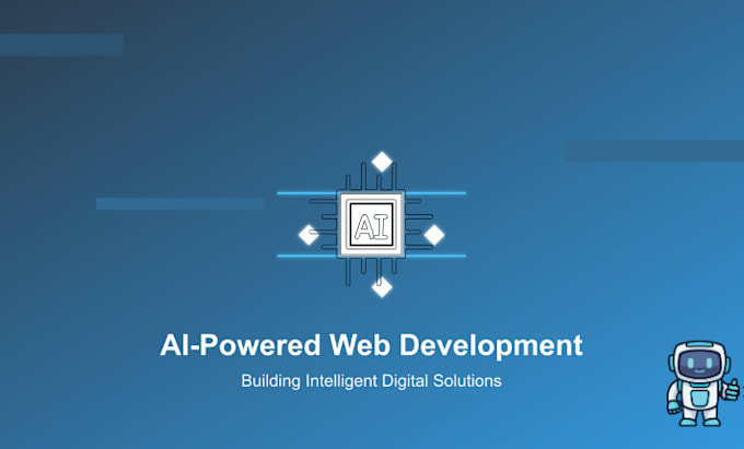 Gig Preview - Build a website with cutting edge ai powerd web solution