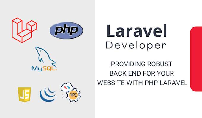 Gig Preview - Create a robust laravel backend for your website