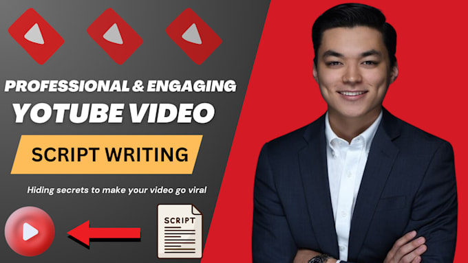 Gig Preview - Research and write a script for your youtube video