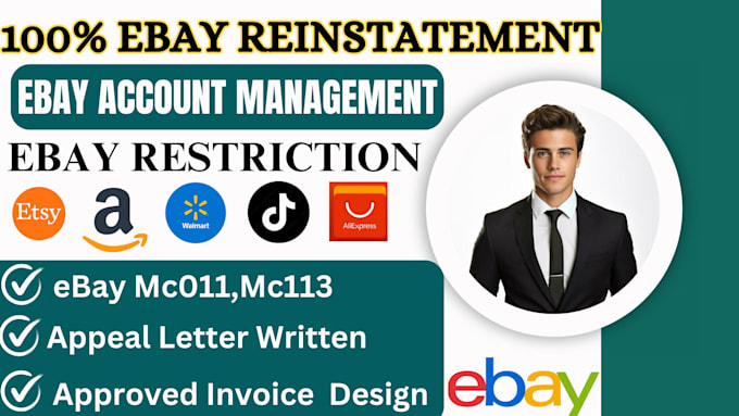 Gig Preview - Do ebay reinstatement ebay suspension restriction removal  mc011 IP address