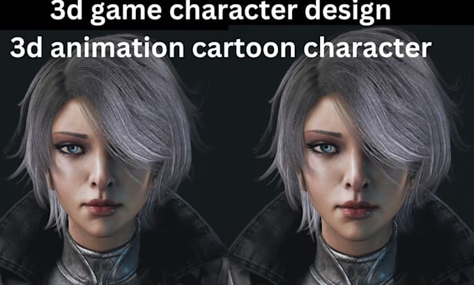 Gig Preview - Do 3d character modeling 3d realistic character 3d human character 3d rigging