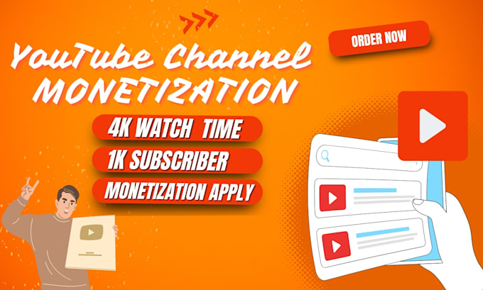 Gig Preview - Do professional youtube management optimize, SEO and monetize