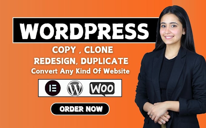 Bestseller - create wordpress website design using elementor page builder