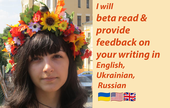 Gig Preview - Be beta reader or alpha reader of your manuscript