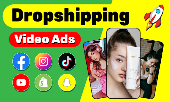 Gig Preview - Create viral tiktok, facebook, instagram, and shopify dropshipping video ads