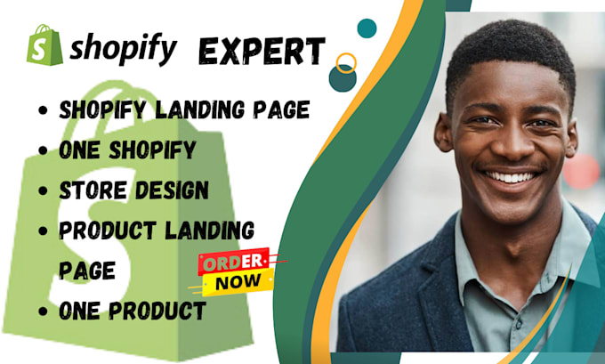 Gig Preview - Create shopify one product store,shopify landing page, product landing page