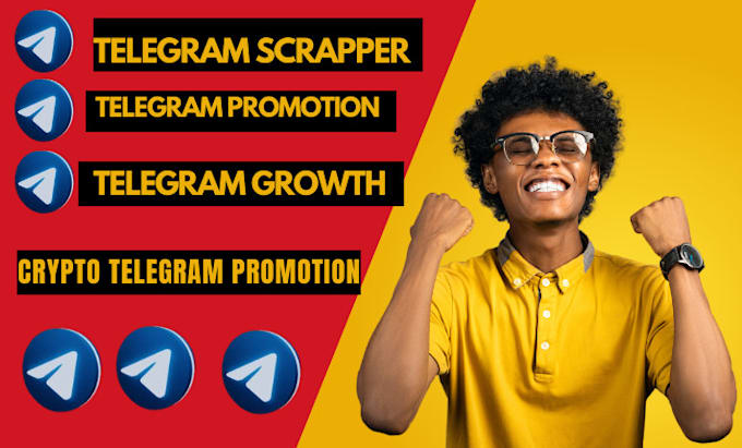 Gig Preview - Crypto telegram promotion crypto telegram marketing telegram crypto promotion