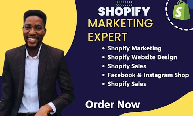 Gig Preview - Shopify store marketing shopify website boost shopify sales and printful listing