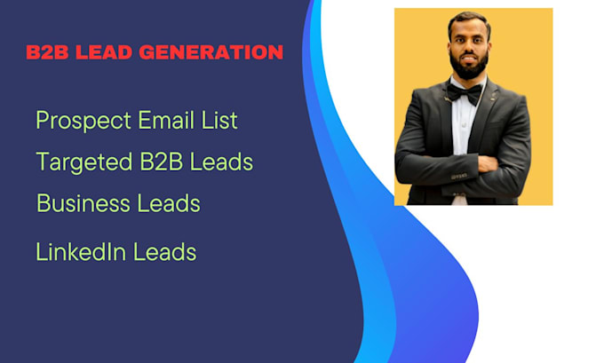 Gig Preview - Do b2b generation ,email list building , linkedin leads targeted prospect