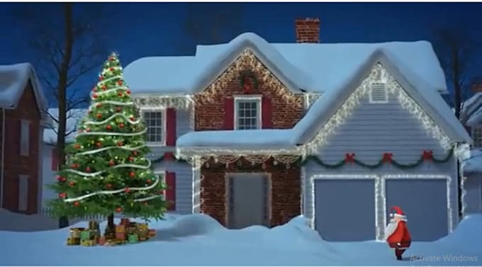 Gig Preview - Do 3d christmas animation 3d kids animation 3d animation