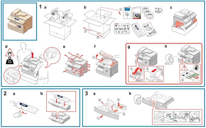 Gig Preview - Make vector line art, drawing and instruction manual illustration for product