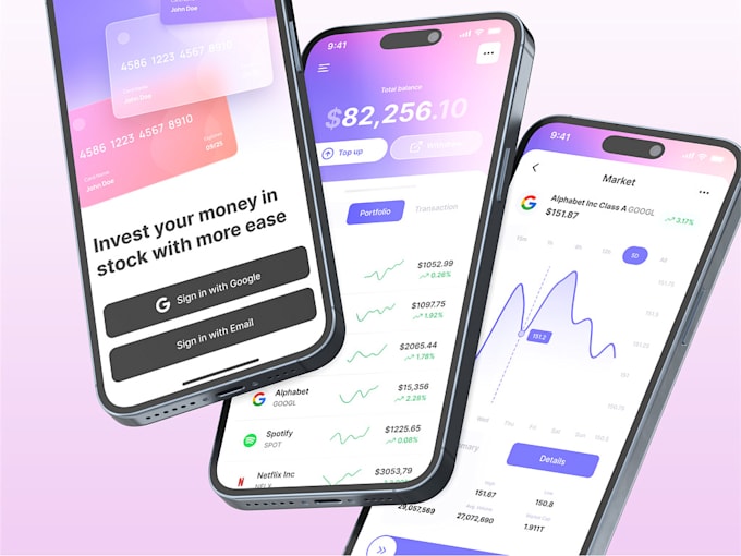 Gig Preview - Build crypto trading app, forex trading app, stock trading app, trading app