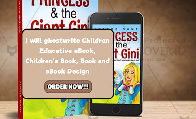 Gig Preview - Ghostwrite children educative ebook, children book, book and ebook design