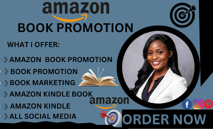 Gig Preview - Do amazon kindle book promotion amazon book promotion and book marketing