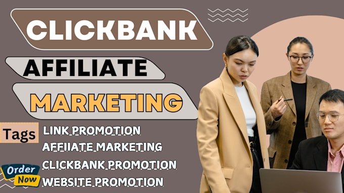 Gig Preview - Do clickbank affiliate link promotion link promotion amazon affiliate marketing