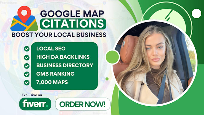 Gig Preview - Do 70,000 google maps citations for gmb ranking and local business SEO