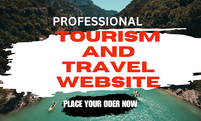 Gig Preview - Design a tourism and travel agency website