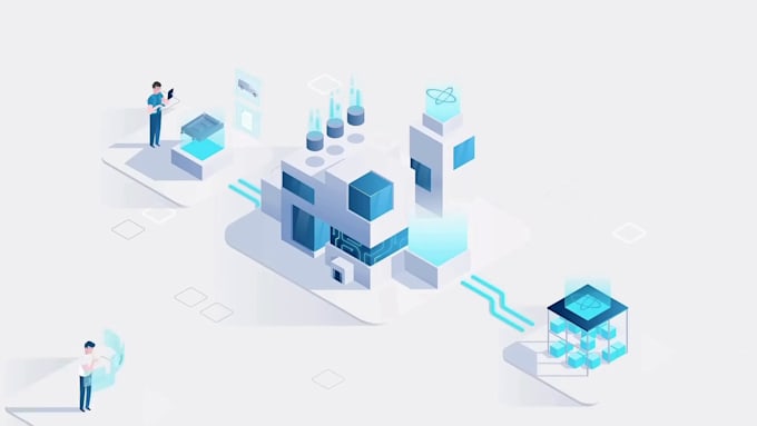 Gig Preview - Create isometric explainer video, 2d isometric explainer video animation