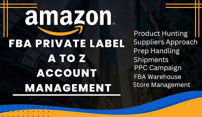 Gig Preview - Be your amazon virtual assistant for amazon fba wholesale and private label