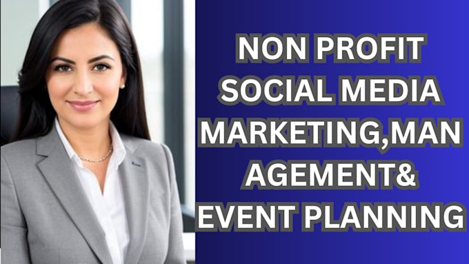 Gig Preview - Expert nonprofit social media marketing event planning for fundraisers campaigns