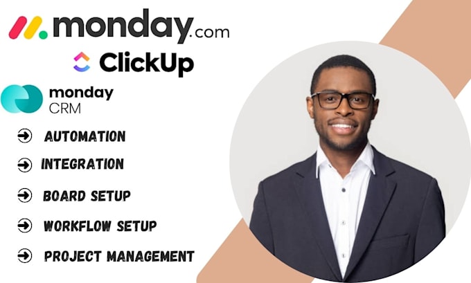 Gig Preview - Monday CRM automation integration clickup asana expert