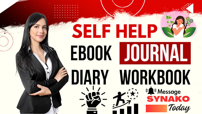 Gig Preview - Write self help ebook, workbook, journal, diary, ebook writer, ebook ghostwriter