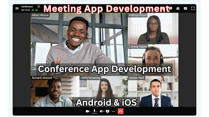 Gig Preview - Develop meeting app, video conferencing app, cloud meeting app, like zoom