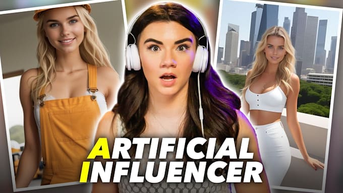 Gig Preview - Create an ai influencer for instagram, your product or brand,onlyfans, ai video