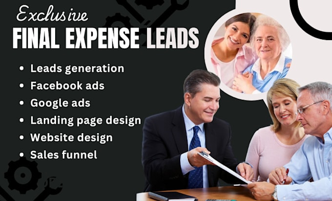 Gig Preview - Generate final expense leads burial insurance leads final expense leads