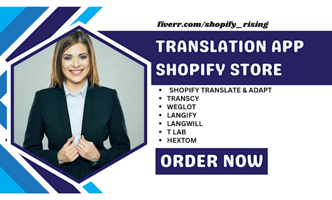 Bestseller - do shopify store translation app weglot transcy hextom langwill t lab website