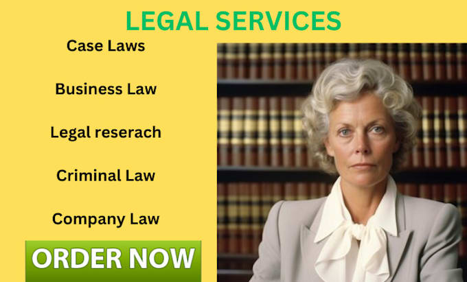 Gig Preview - Do legal research case briefs, case analysis, criminology, company, business law